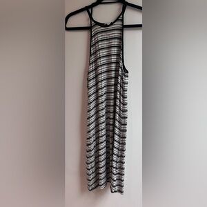 American Eagle Striped Sleeveless Maxi Dress